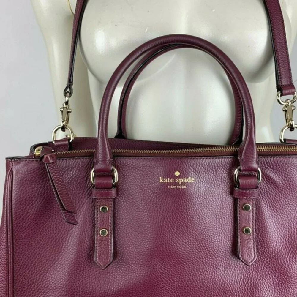 Kate Spade NY‎ Leather Tote Purse Shoulder Bag